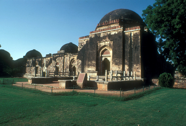 View of Firuz Shah's tomb from the south side verandah