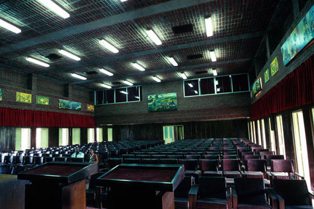 Interior, conference hall