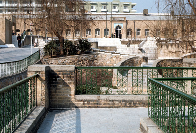General view across garden of Yousef-Abad