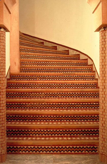 Dar Echajara - Interior, stair