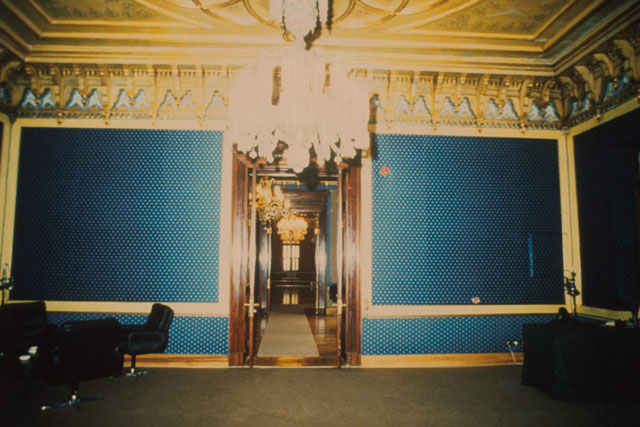 Interior view showing reception