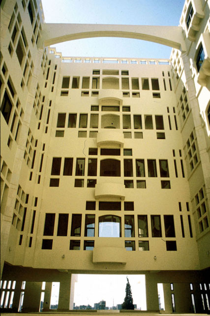Exterior view of internal courtyard