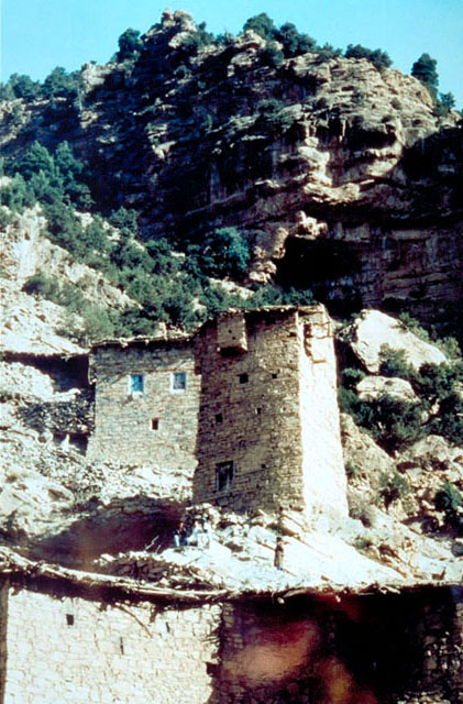 General view to Irgherm, before restoration