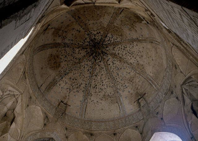 Interior view of the dome and zone of transition