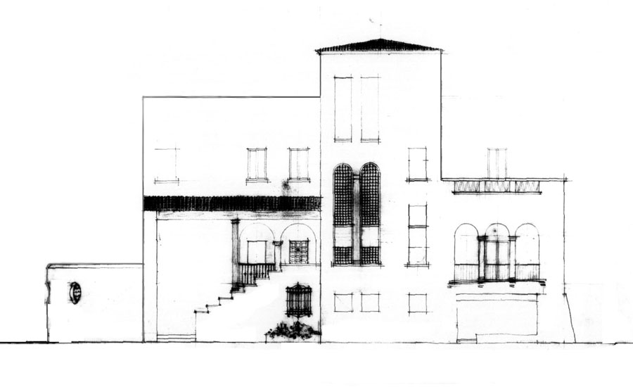 South elevation