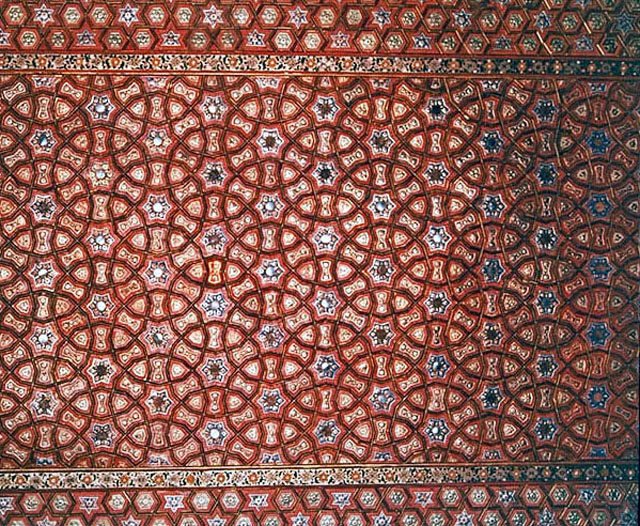 Ceiling of the tomb (after renovation)