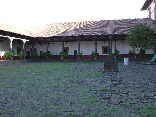 Exterior view of courtyard