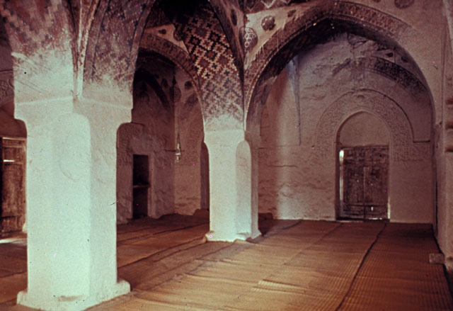 Interior prayer hall
