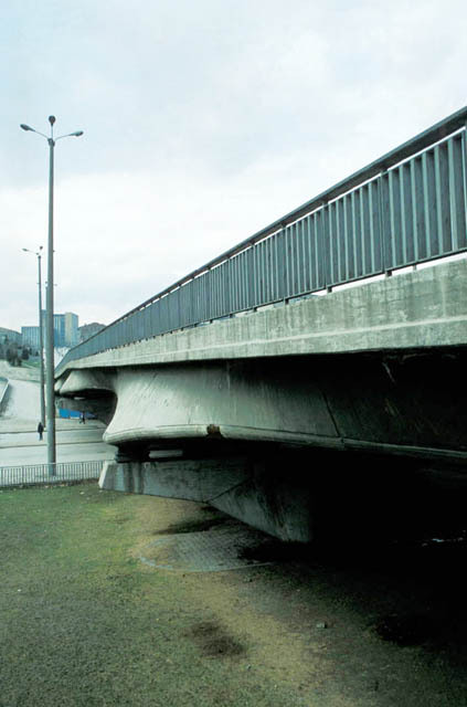 General view of flyover bridge