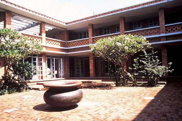 Central courtyard