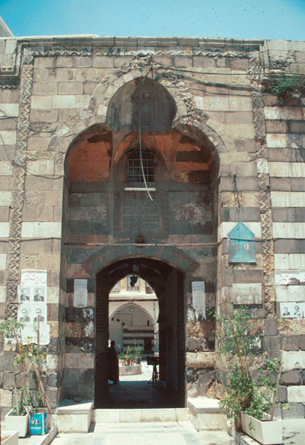 Northern view of portal