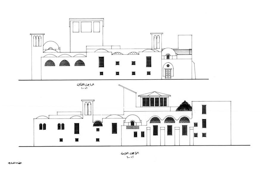 North and west elevations, final