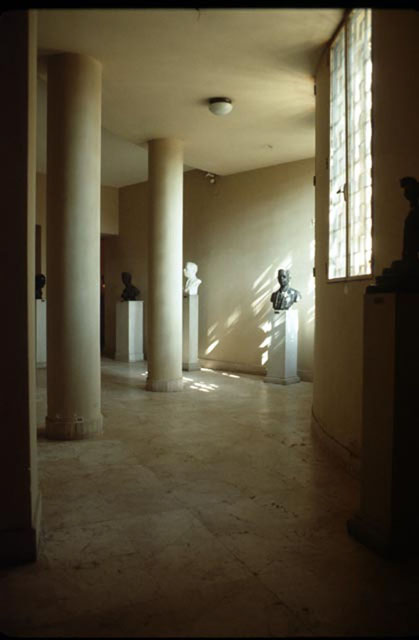 Interior, exhibition room