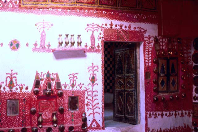 Painted interior decorations