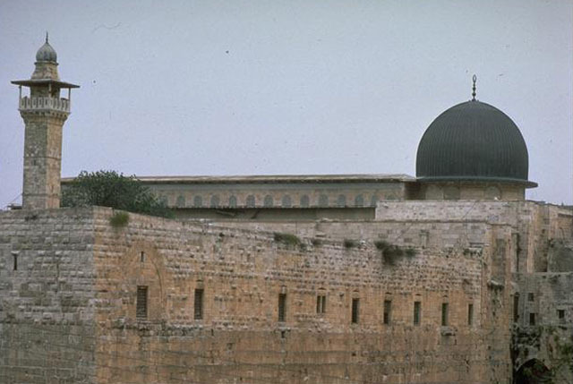Aqsa Mosque Restoration - Façade of the Islamic Museum to Al-Aqsa Mosque