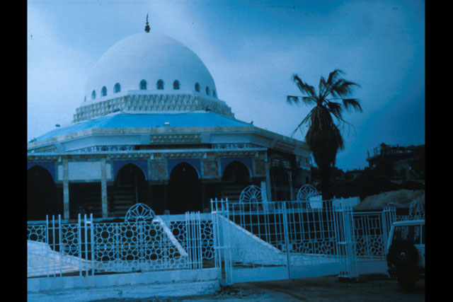Exterior view showing domes form