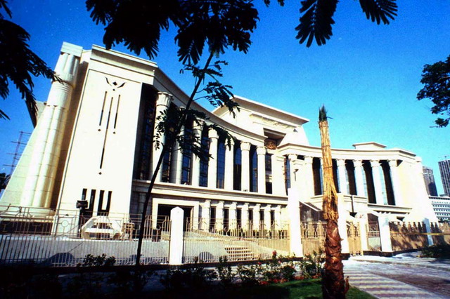 Main façade, Nile frontage