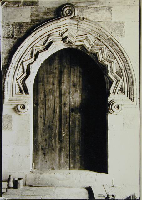 Door in vestibule