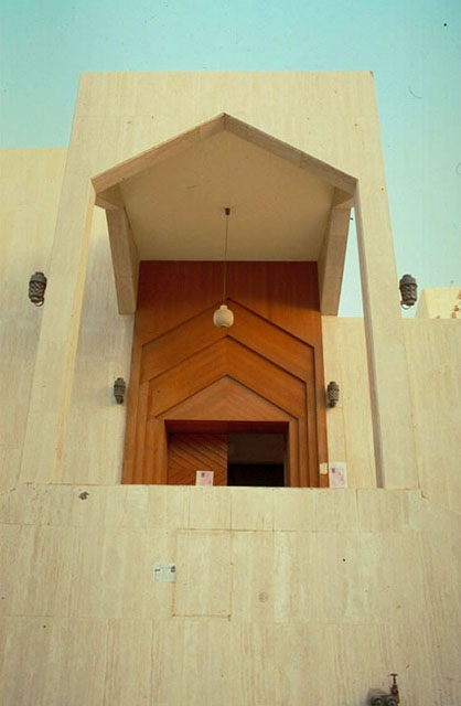 Main entrance to the mosque