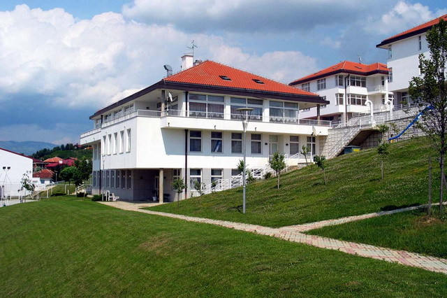 Exterior view of administrative center