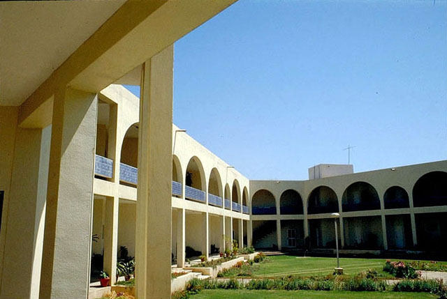 Internal courtyard view
