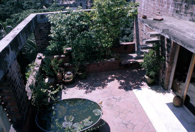 View to inner courtyard