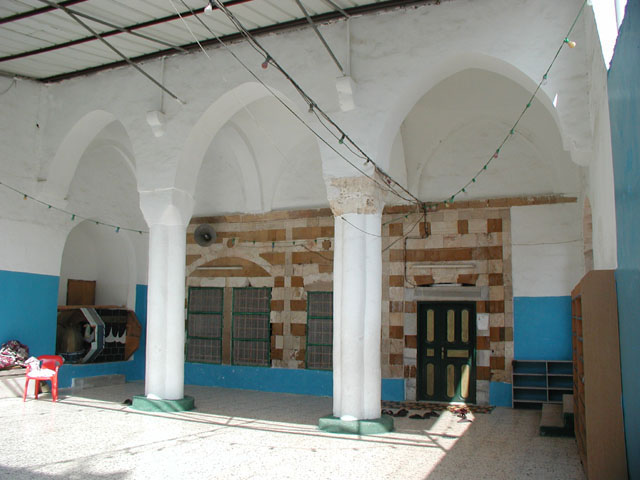 View of arcade preceding the prayer hall