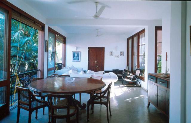 Interior view showing living area