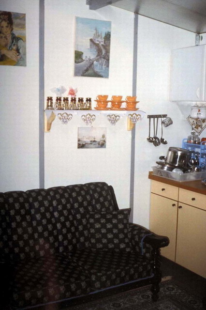 Interior view of kitchen