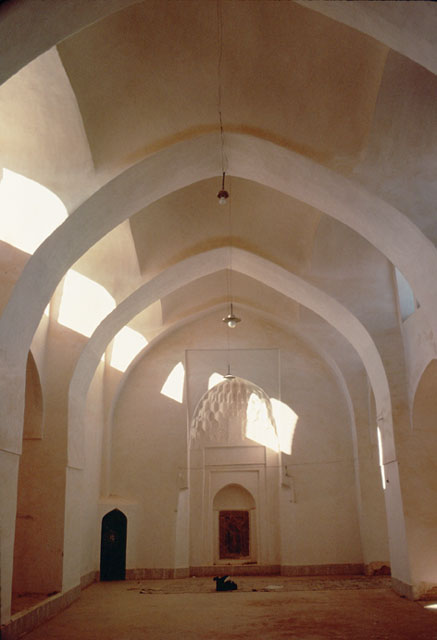 Friday Mosque of Abarquh - Interior view of the room behind the southern iwan