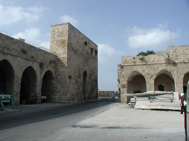 South and east wings of khan with Burj al-Sultan