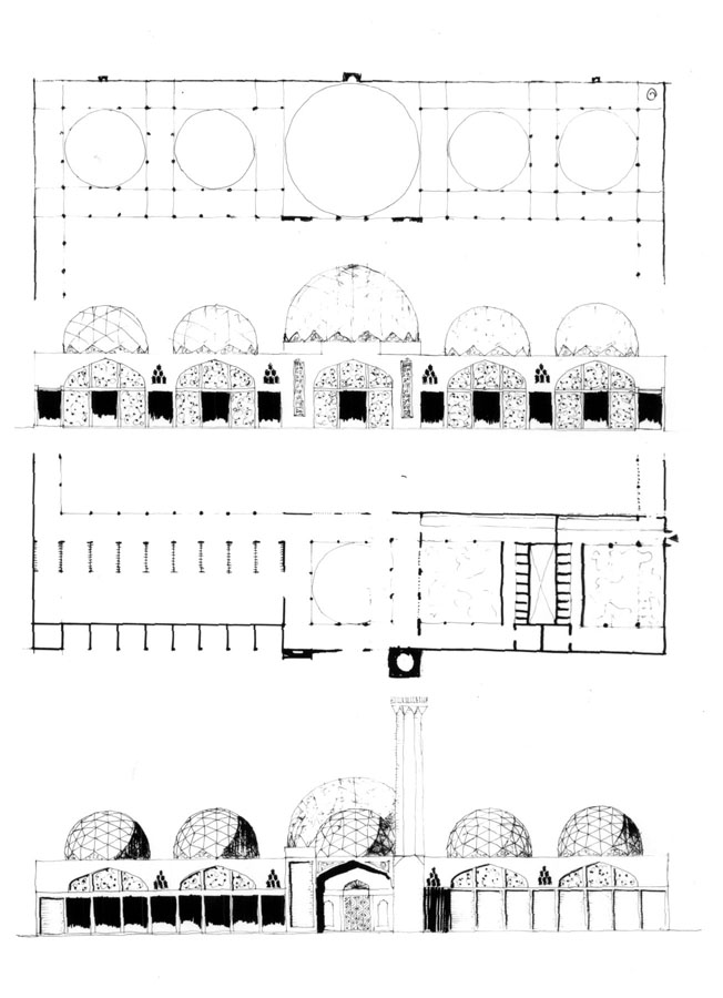 Plan and elevations