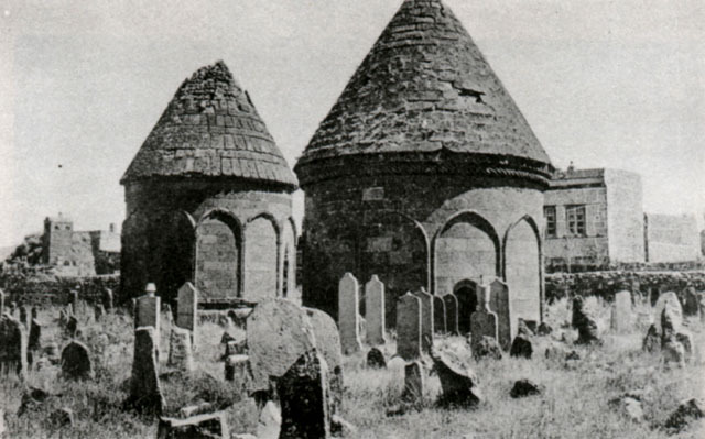 Exterior view of mausolea