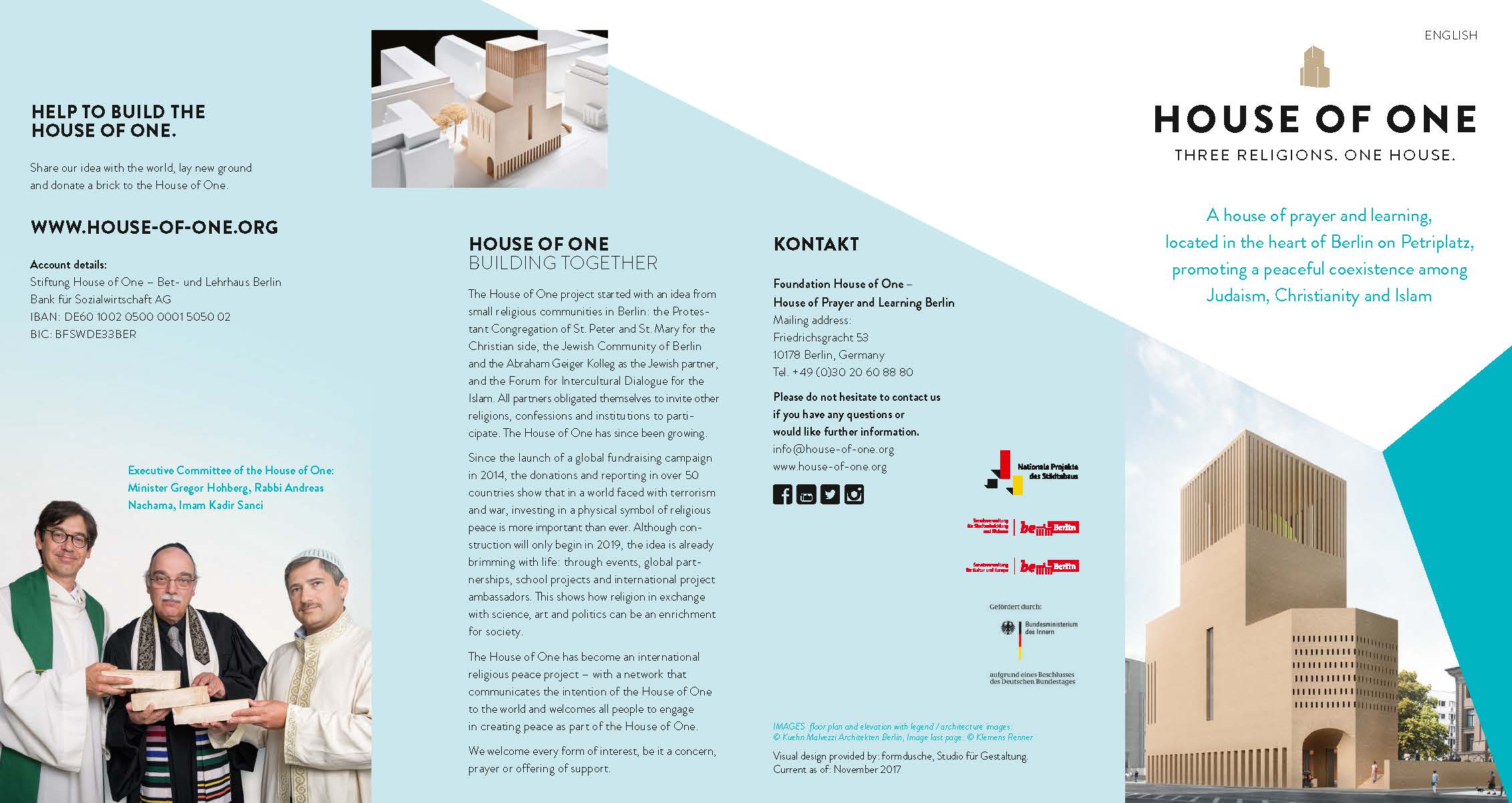 House of One Informational Flyer