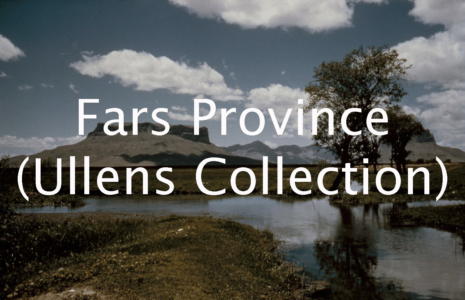 Fars Province (Ullens Collection)