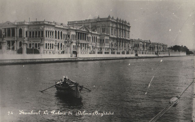 General view from Bosphorus showing main palace, looking northeast