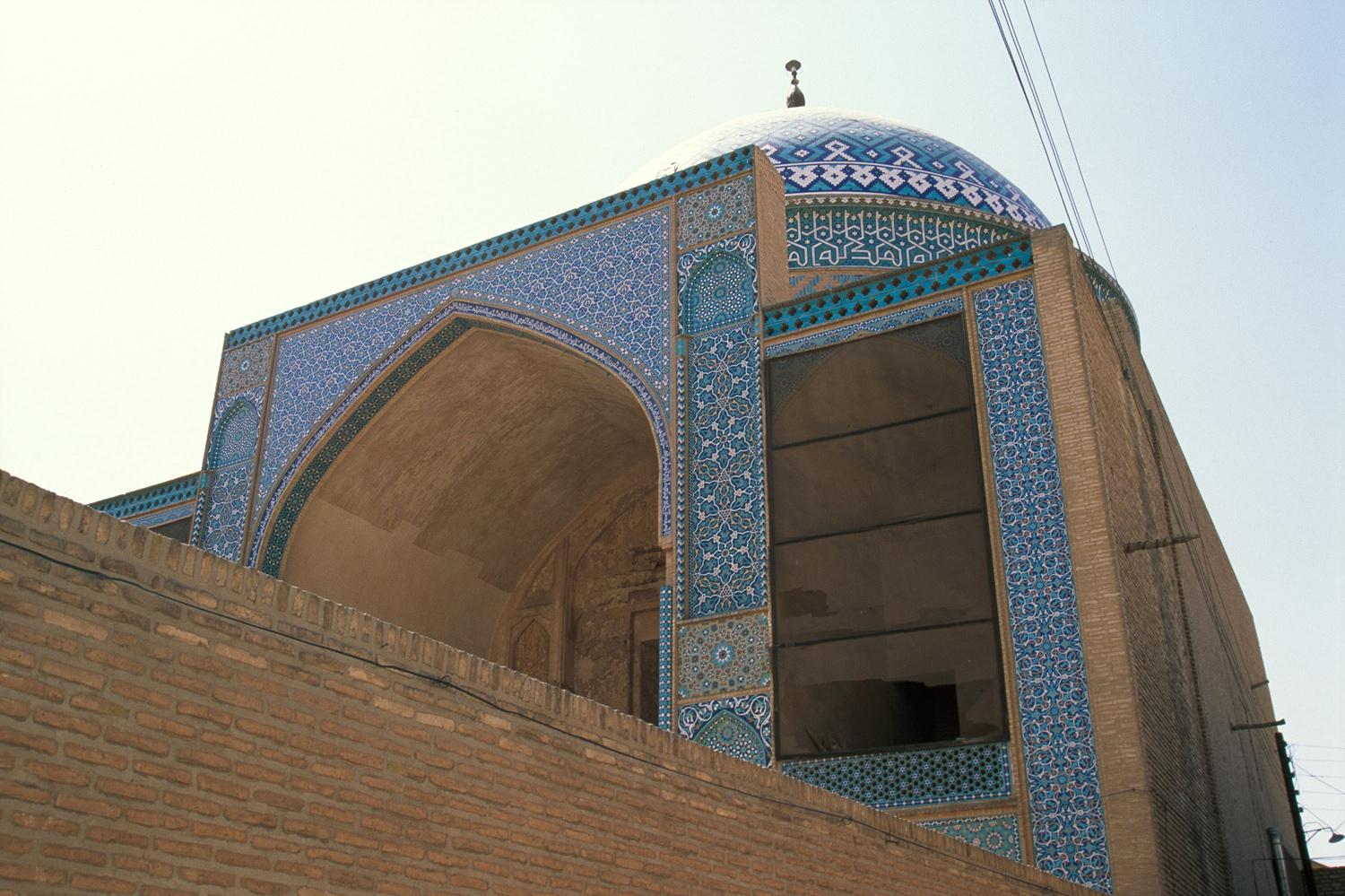 Exterior view of the tomb from the west