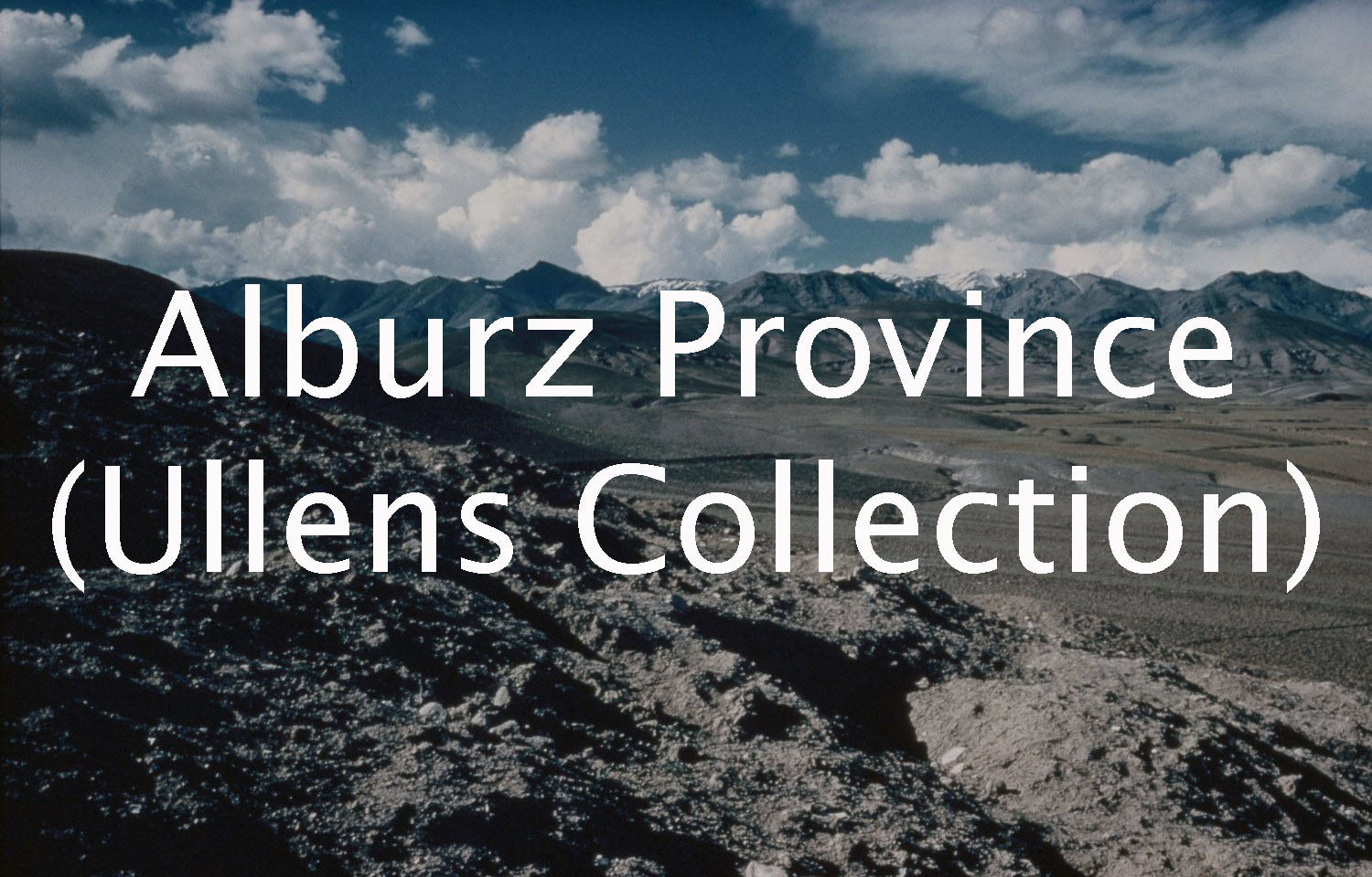Alburz Province (Ullens Collection)