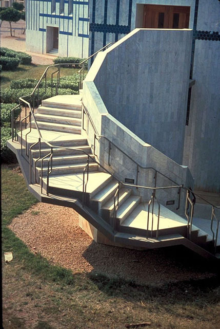 Garyounis University - Stairs, close-up