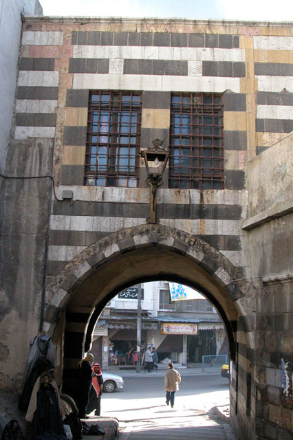 Jami' Darwish Basha - Gateway connecting Darwish street and alleyway behind the qibla wall