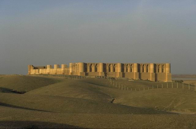 Al-`Ashiq palace of al-Mu`tamid, the last caliph of Samarra, general view