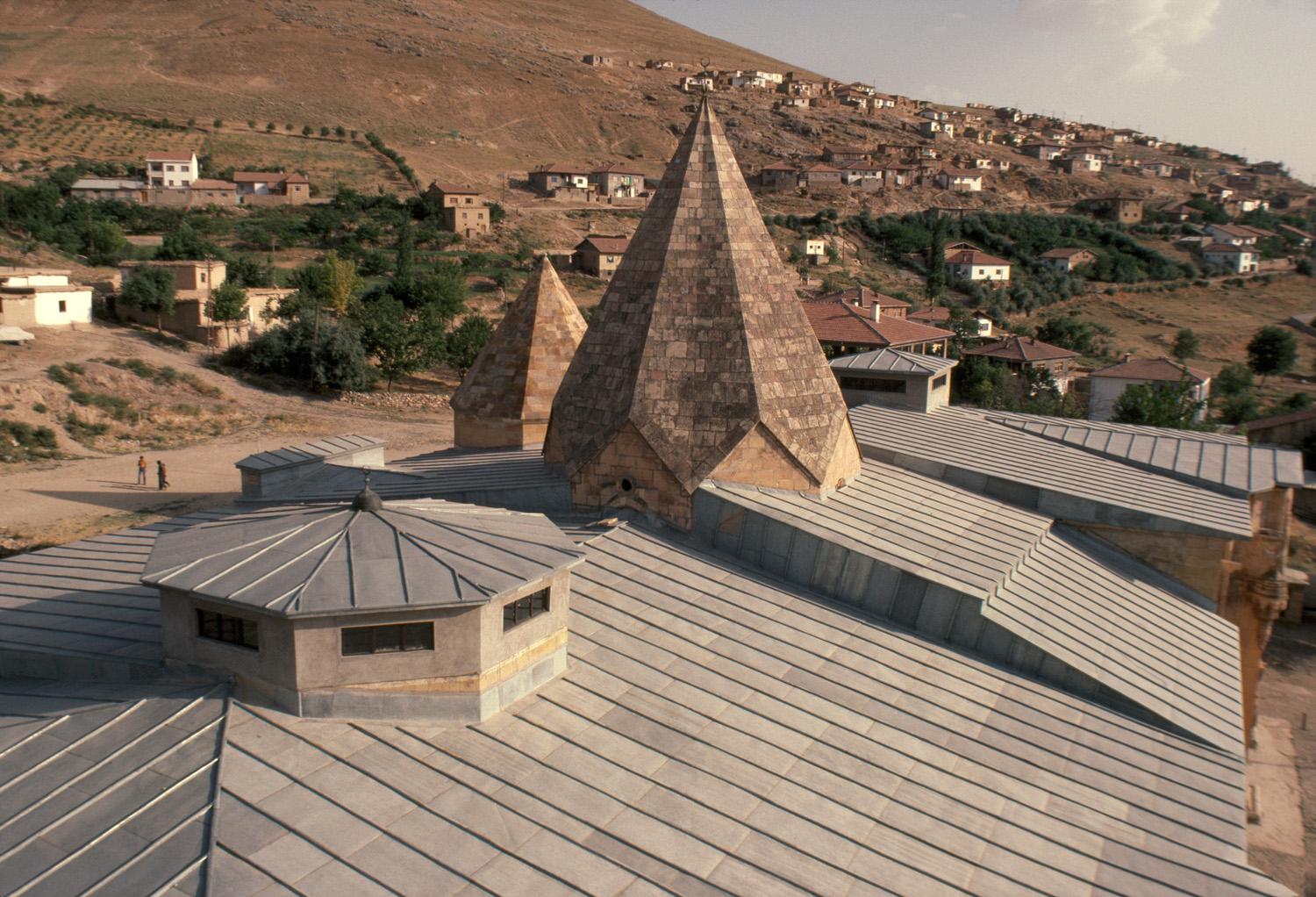 Roofs looking south