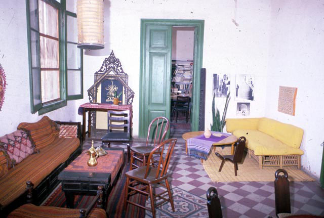 Interior, traditional tea room