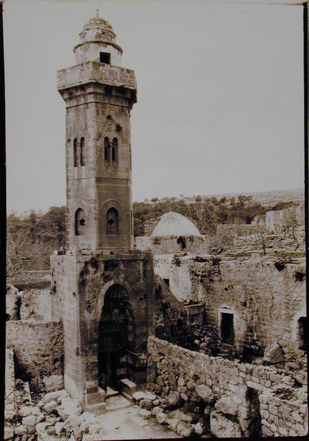 Entrance and minaret