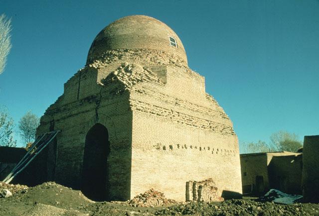 Exterior view of dome chamber