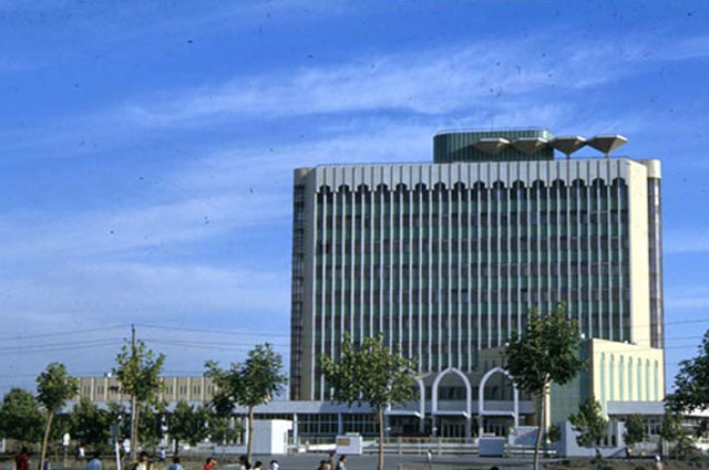 Main view to Xinjiang Science Hall