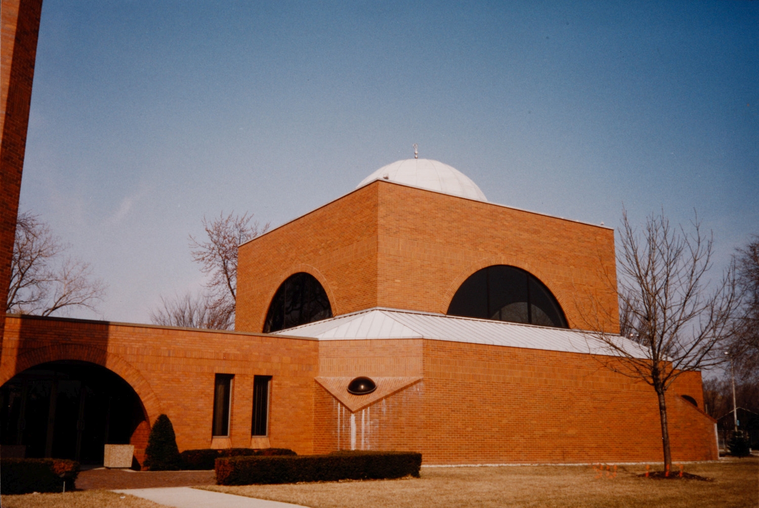 Exterior of prayer hall
