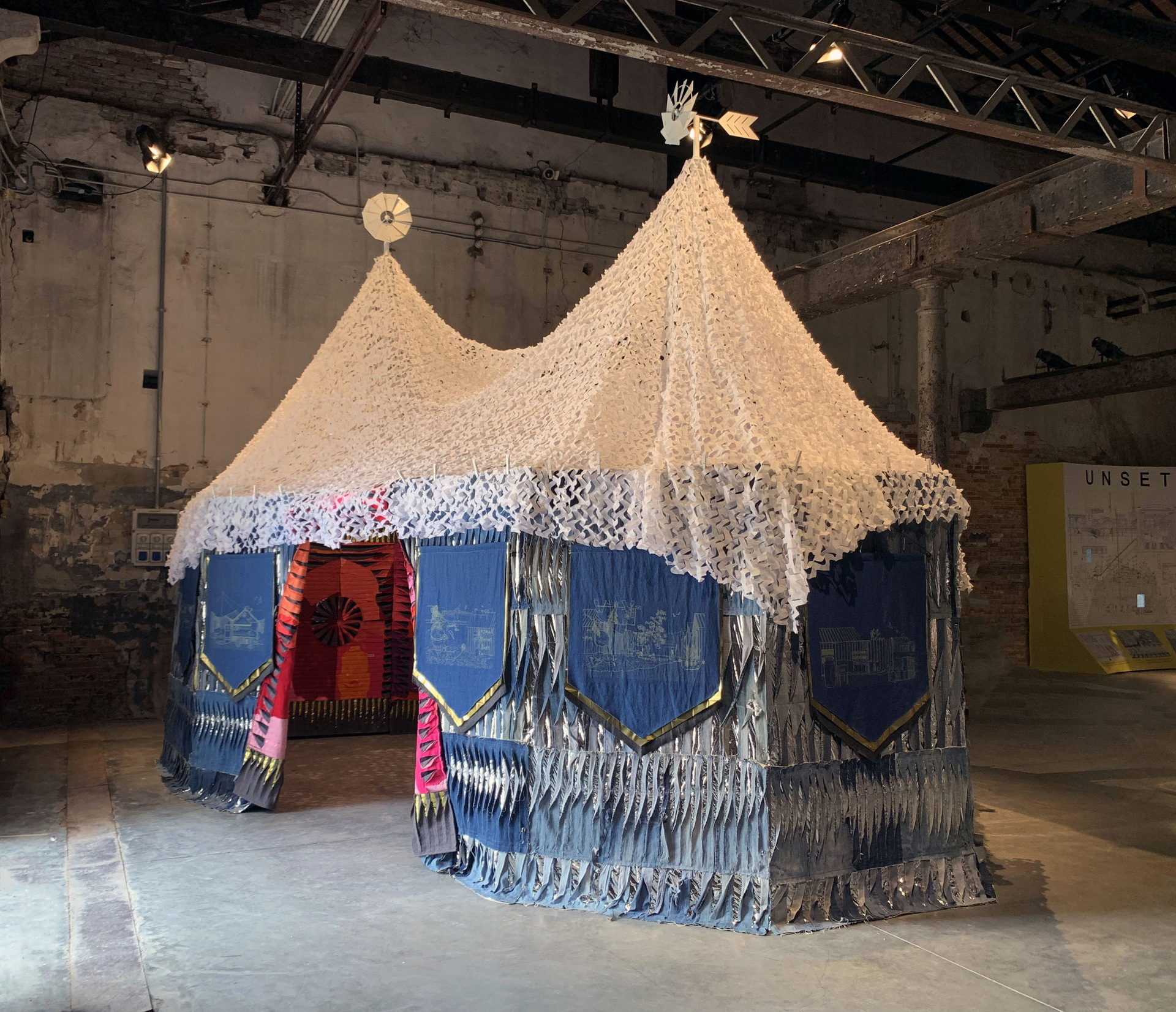 <p> T-Serai at the Co-habitats section of the Venice Architecture Biennale 2022</p>
