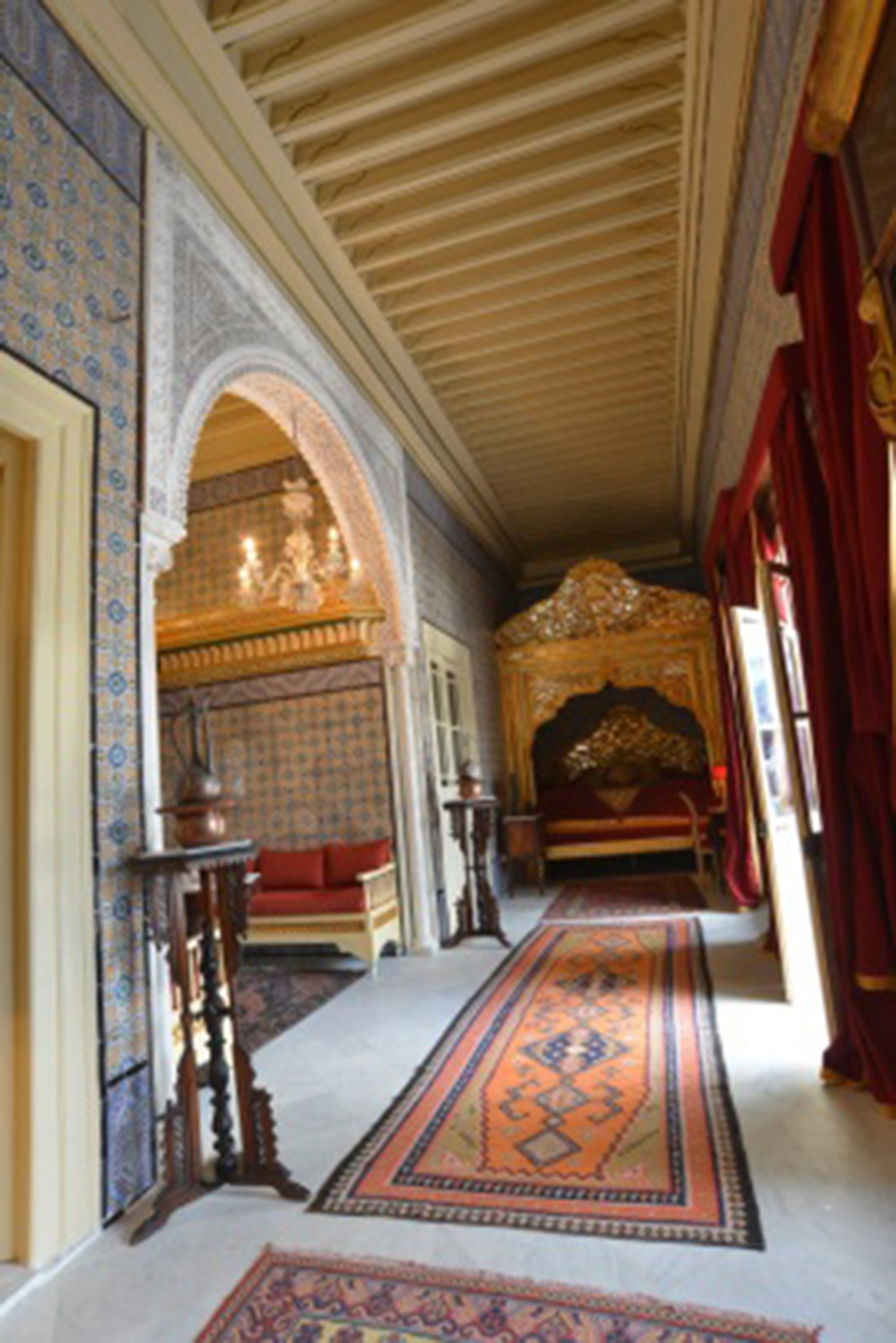 Room 5 "hanout-hajjam" after restoration, actual room "Kheireddin Pacha" of Dar-Bayrem Palace