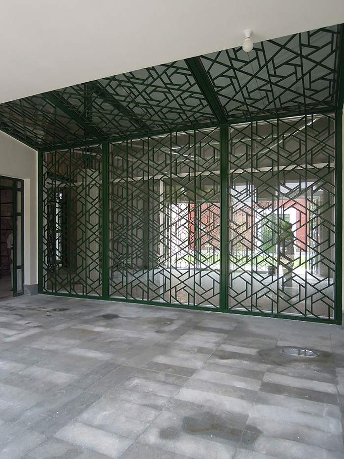 Block A, veranda